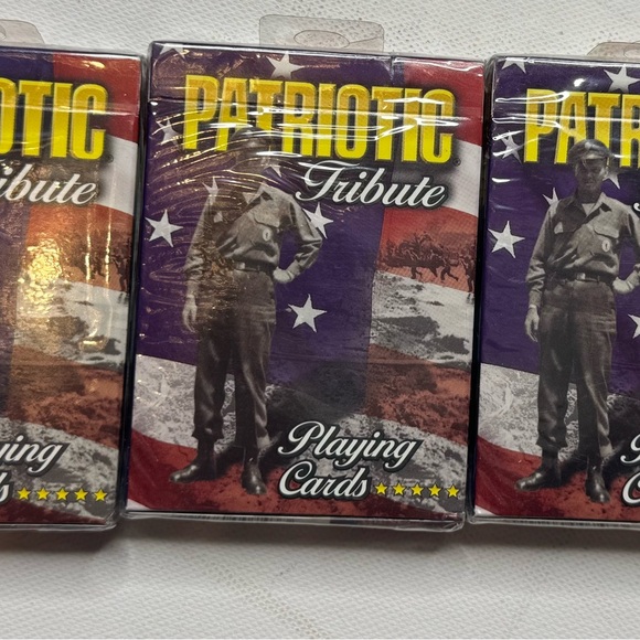 Patriotic Tribute Playing Cards - Picture 1 of 4